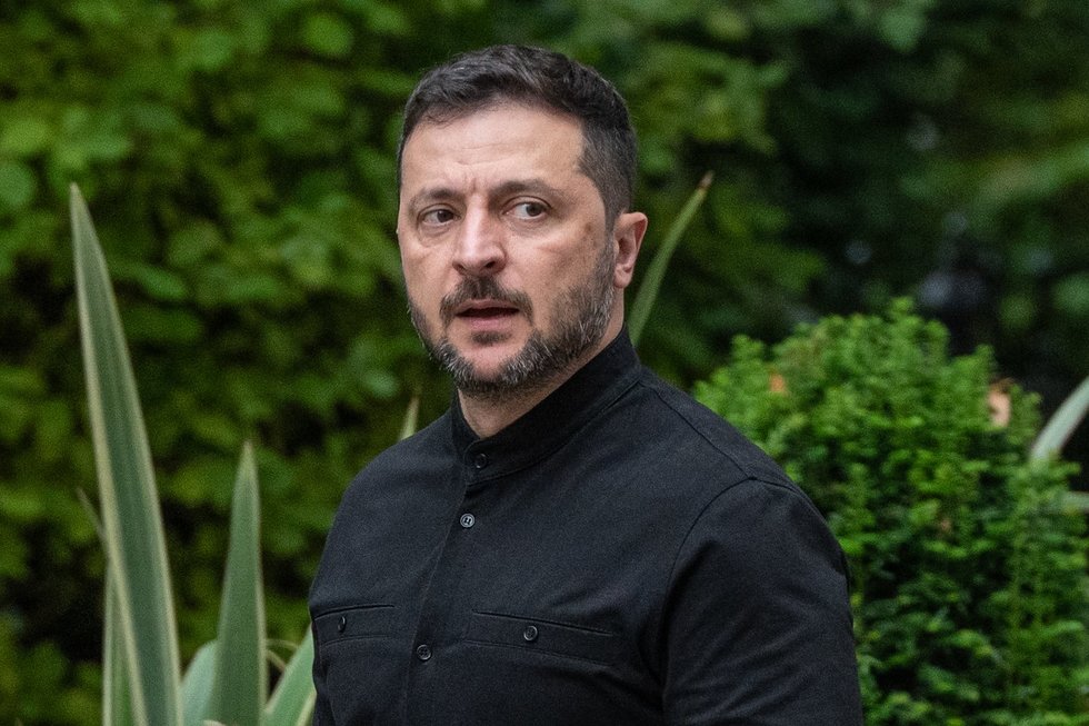 Zelenskis atvyko į Londoną: kas jo laukia? (nuotr. SCANPIX)