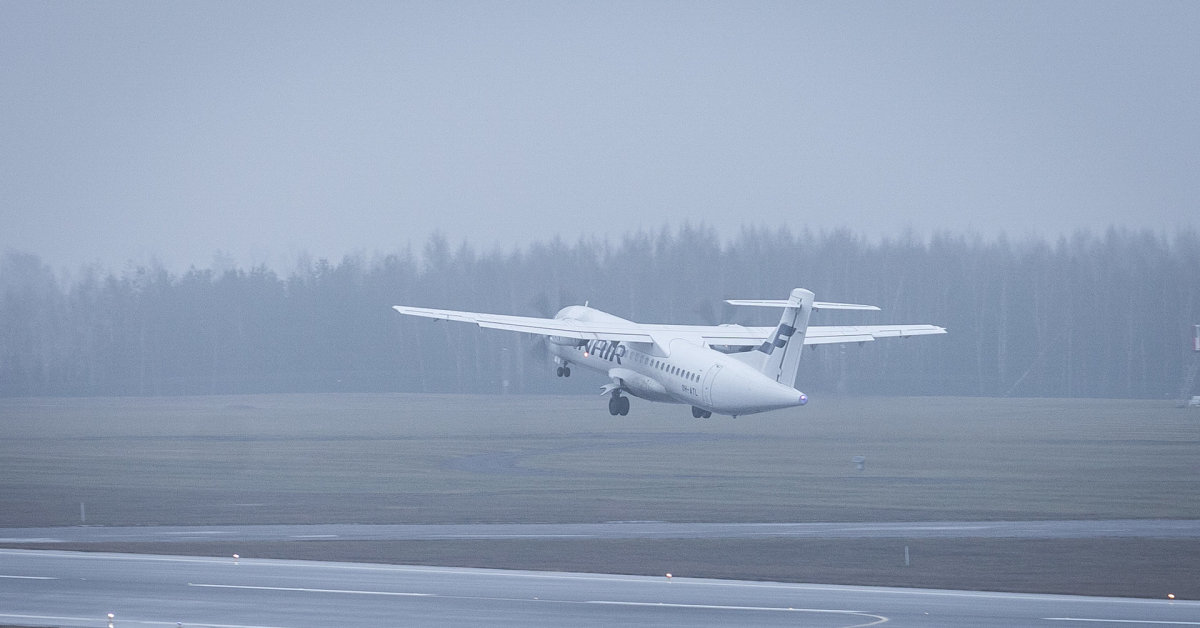 Į Vilnių iš Suomijos skridęs lėktuvas nukreiptas atgal: paaiškino, kodėl | Verslas