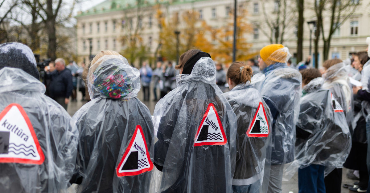 Finalinis protesto mėnesio akcentas – eisena ir mitingas Nepriklausomybės aikštėje | Kultūra