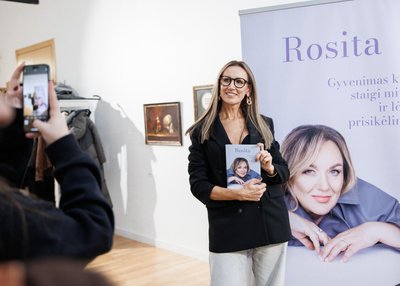 Rositos Čivilytės knygos pristatymas