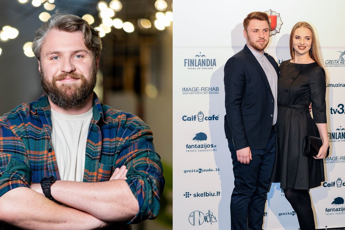 Dominykas Klajumas įvardijo, kokio susitarimo laikosi su žmona: duok popierius ir nevaidink - Delfi