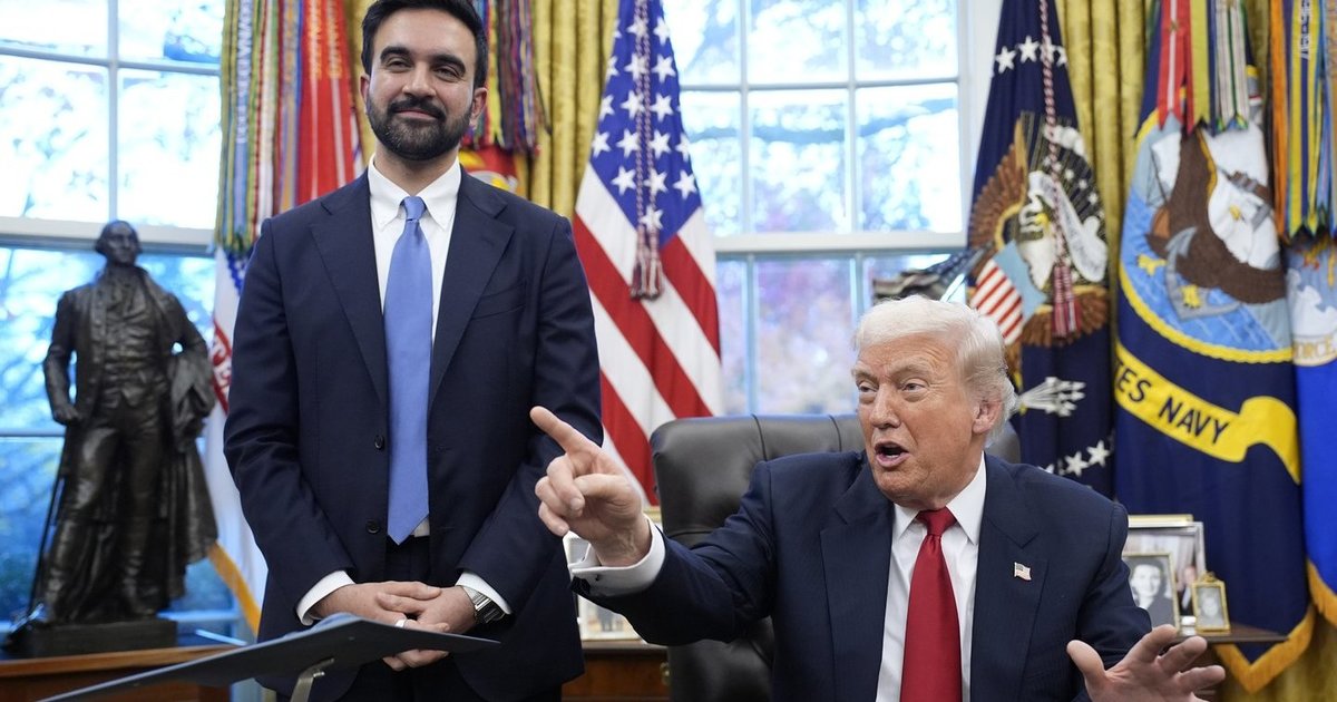 Baltuosiuose rūmuose susitiko Trumpas ir Mamdanis – netikėtai pademonstravo sutarimą