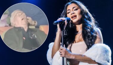 Į Nicole Scherzinger koncertą atvykęs vyras užmigo: prajuokino ne tik tai