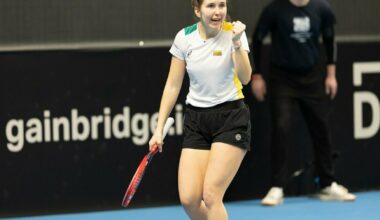 Justina Mikulskytė po permainingos kovos įveikė pirmąją varžovę Portugalijoje