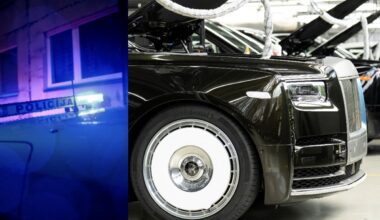 Vilniuje apvogtas prabangus „Rolls-Royce“ - Delfi