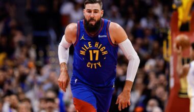 Taikliais tritaškiais Jokičių linksminęs Valančiūnas su „Nuggets“ nepaliko vilčių „Warriors“