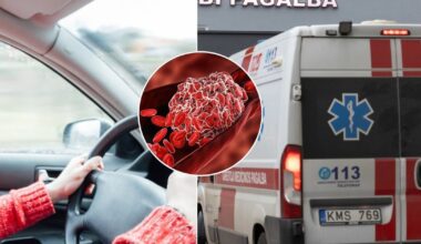 Vyras sąmonę 2 kartus prarado prie vairo – medikai perspėja, kad grėsmingo sutrikimo galima net nejausti