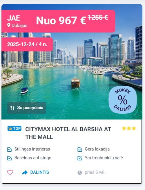 Kelionė per šventes (nuotr. tv3.lt)