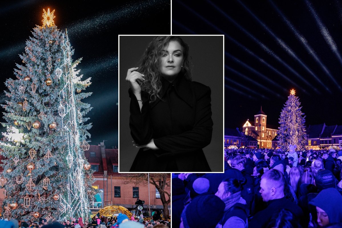 Dekoratorė – apie Kauno Kalėdų eglę: graži, tik yra vienas „bet“