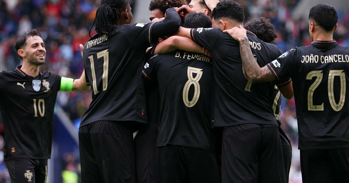 Be Cristiano Ronaldo Portugalija smaginosi: trypė varžovus ir pasiekė du „hat-trickus“