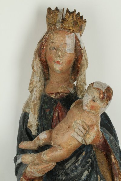 Laukžemės madonos restauravimas