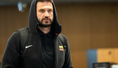 Linas Kleiza pranešė apie skyrybas su žmona