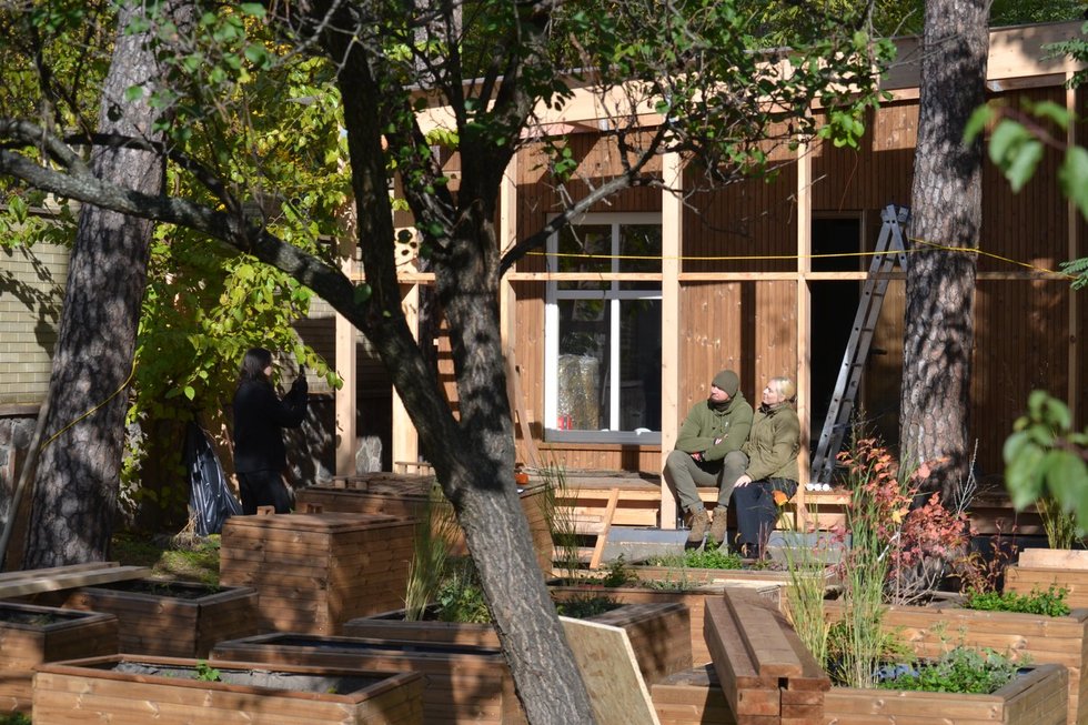 „Miško klasės“ statybos (nuotr. asm. archyvo)