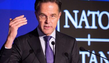 NATO vadovas Rutte atskleidė, kada Putinas sutiks su taika Ukrainoje ir kada nebenorės pulti