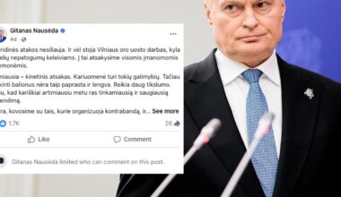 Nausėdos „Facebook“ paskyroje panaikinta galimybė komentuoti