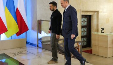 Lenkijos premjeras: nauji korupcijos skandalai gali apsunkinti solidarumą su Ukraina