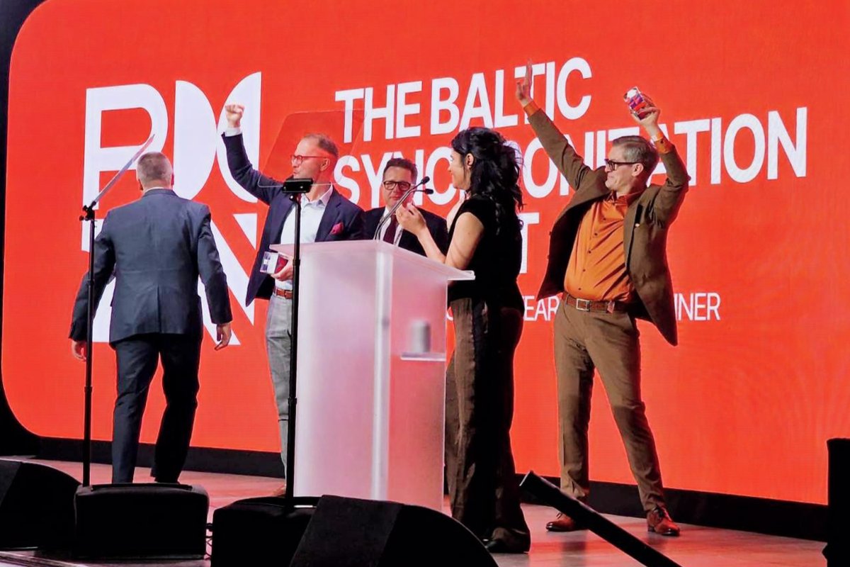 Baltijos šalių sinchronizacija JAV laimėjo apdovanojimą