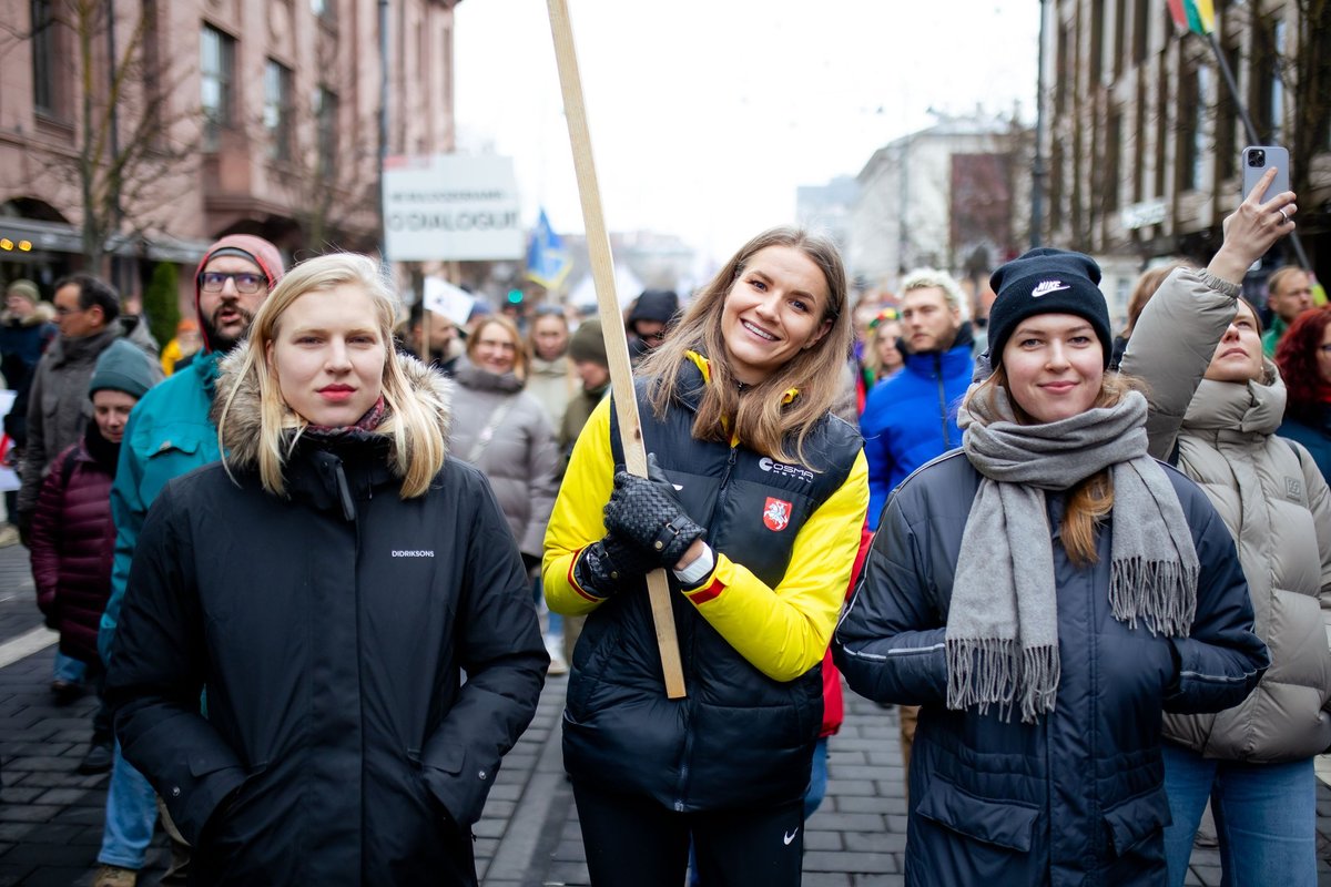 Mitinguojančios sporto žvaigždės: taip nesidaro
