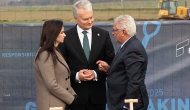 Prezidentas su „Rheinmetall“ vadovu aptarė bendradarbiavimą