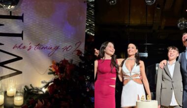 Anna Douka paminėjo jubiliejų: iškalbinga sienelė ir prasmingas pastebėjimas ant torto