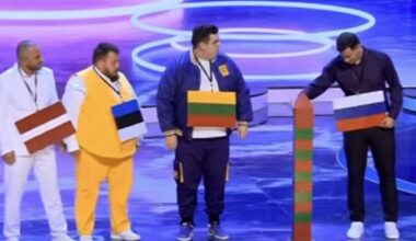 Rusijos komikai šaiposi iš Baltijos šalių: per televiziją demonstravo požiūrį į valstybių teritorijas