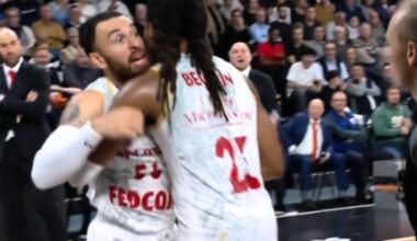 Teisėją puolusi „Monaco“ žvaigždė pykčio bangą pratęsė ir po mačo