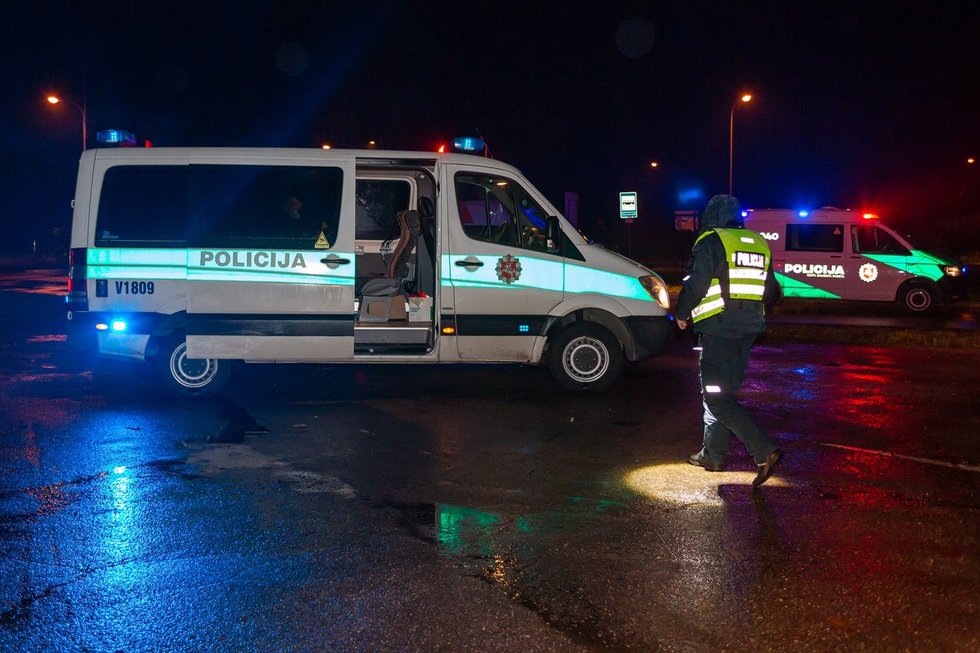 Policija (nuotr. Broniaus Jablonsko)