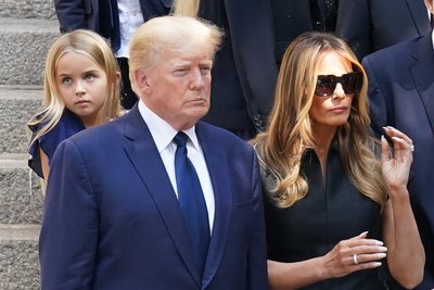 Donaldas Trumpas ir Melania Trump