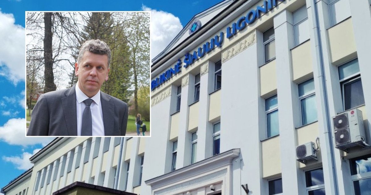 Skandalas Šiaulių ligoninėje iš posto išvertė vadovą Pauliuką