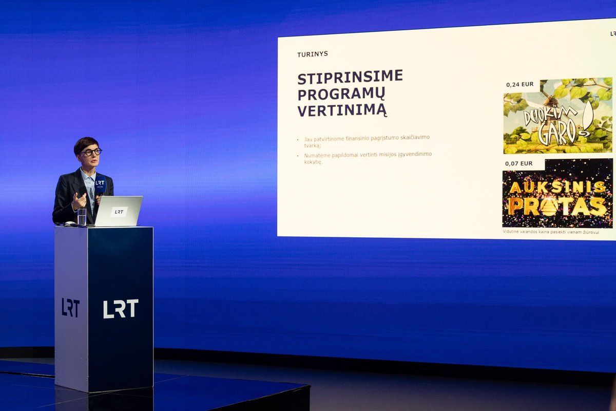 LRT spaudos konferencija apie Valstybės kontrolės atlikto audito išvadas - Delfi