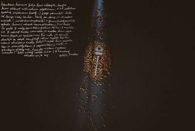 „Grikiai ir raktas. Tėvai kelis mėnesius laikė dukrą Juliją uždarę kambaryje. Jie nedavė jai valgyti, todėl ji valgė žalius grikius.“ Aut. Alexander Vasukovich 