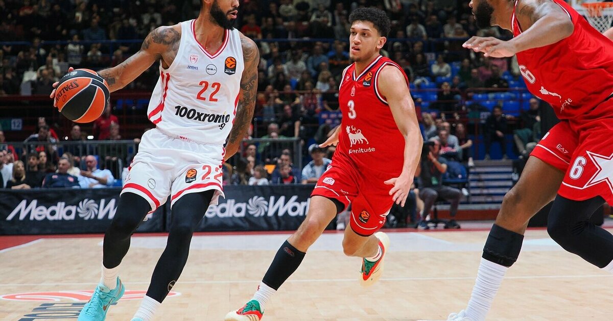 „Olympiacos“ nukovęs „AX Armani“ pratęsė pergalių seriją