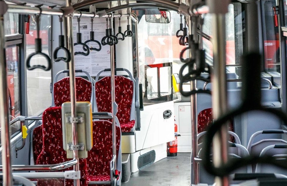 Konfliktas autobuse (nuotr. Kas vyksta Kaune)