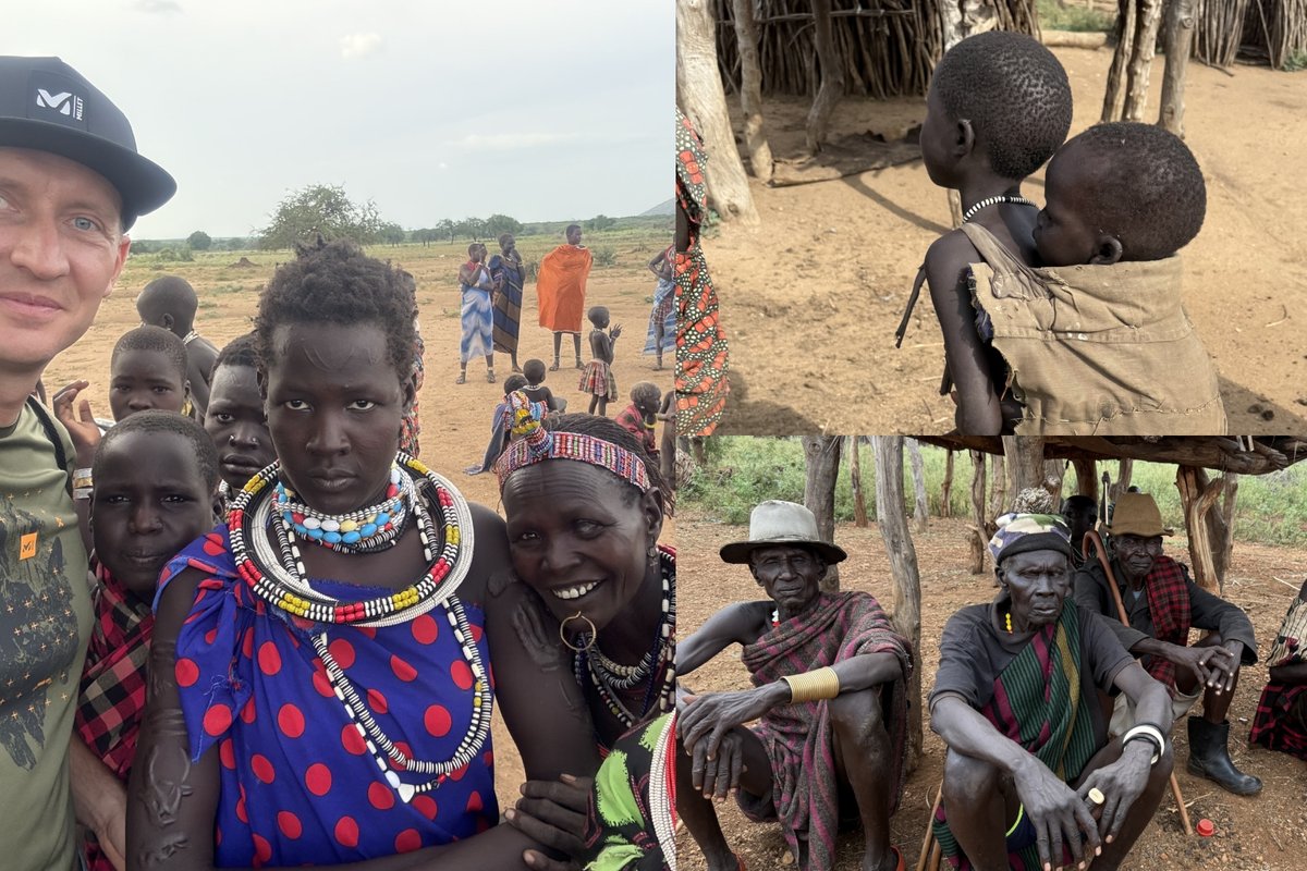 Pietų Sudano genties gyvenimas: vaikai medžioja ir valgo žiurkes