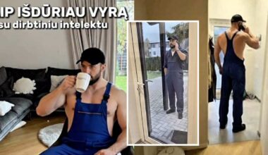 Pusnuogį meistrą namuose savo vyrui parodžiusi lietuvė sulaukė žaibiškos reakcijos: viskas ne taip, kaip atrodo