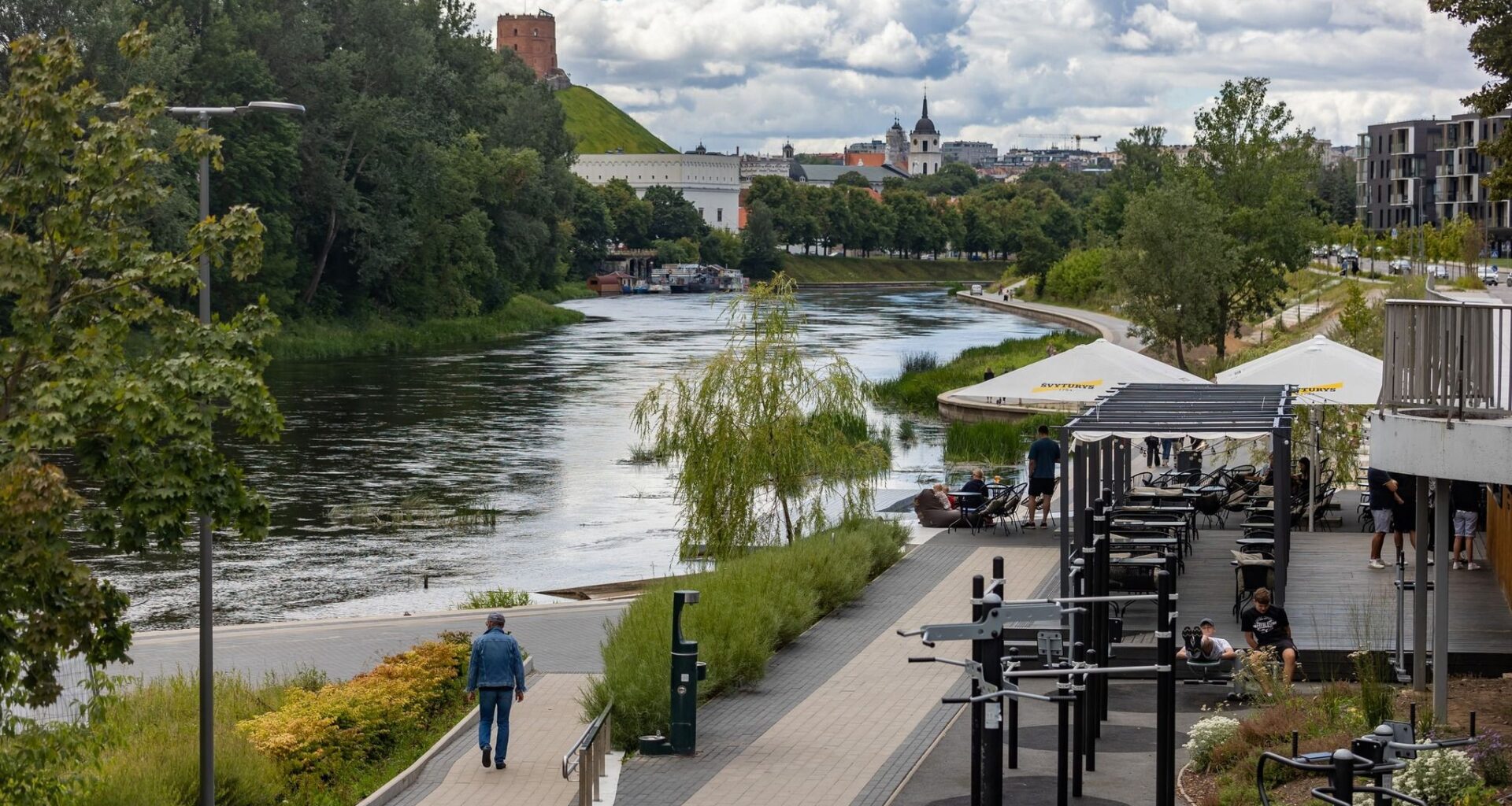 Vilniaus savivaldybė detaliau paaiškino, kaip keisis Neries pakrantė