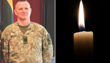 Kolegos gedi mirusio 57-erių Lietuvos šaulių kuopos vado