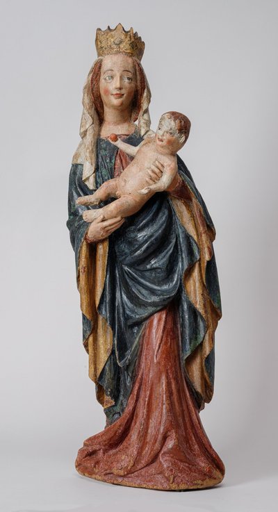 Restauruota Laukžemės madona.