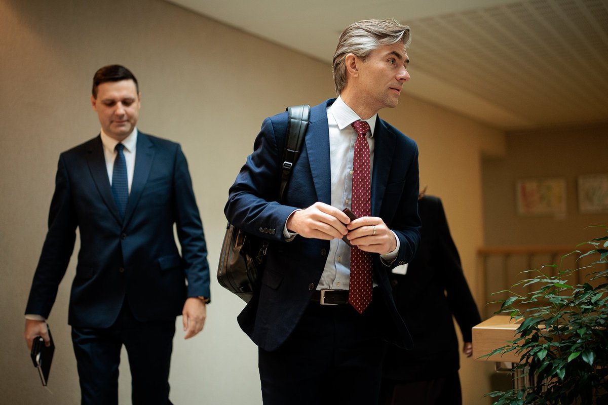 Budrys su JAV atstovais nekalbėjo apie trąšų tranzito draudimus