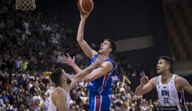 Serbai vėl žaidė su ugnimi atrankoje į pasaulio čempionatą