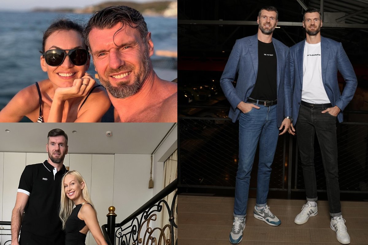 Gimimo dienos proga Kšištofui ir Darjušui Lavrinovičiams žmonos skyrė ypatingus žodžius