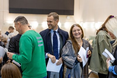 Gabrielius Landsbergis, Austėja Landsbergienė