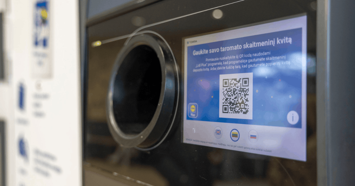 Naujovė „Lidl“ taromatuose: bus galima gauti elektroninį kvitą, užstatas už priduotą tarą – tiesiai į „Lidl Plus“ programėlę
