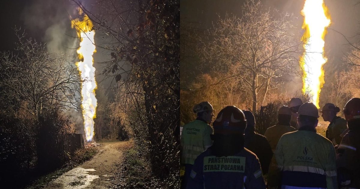 Sprogimas Krokuvoje: į dangų iškilo 20 metrų aukščio liepsnos
