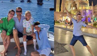 Po gimtadienio – į Šarm el Šeih: Nerijus Juška su šeima leidosi į pasakišką kelionę