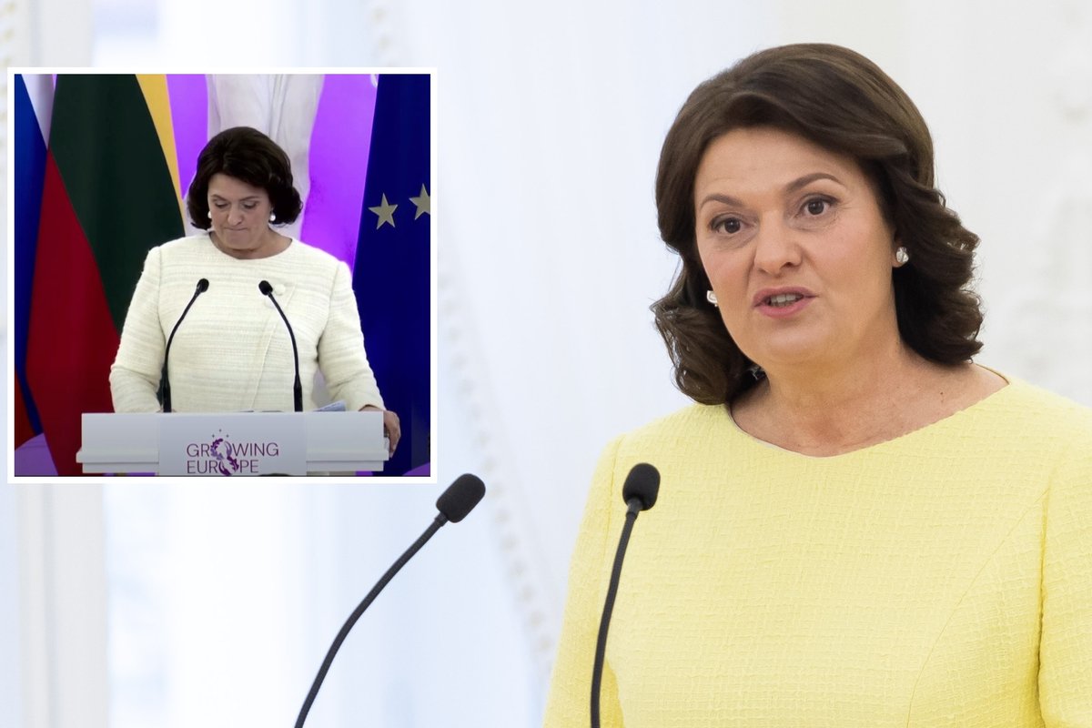 Feisbuke masiškai aptarinėjama Dianos Nausėdienės kalba: suprato ne visi