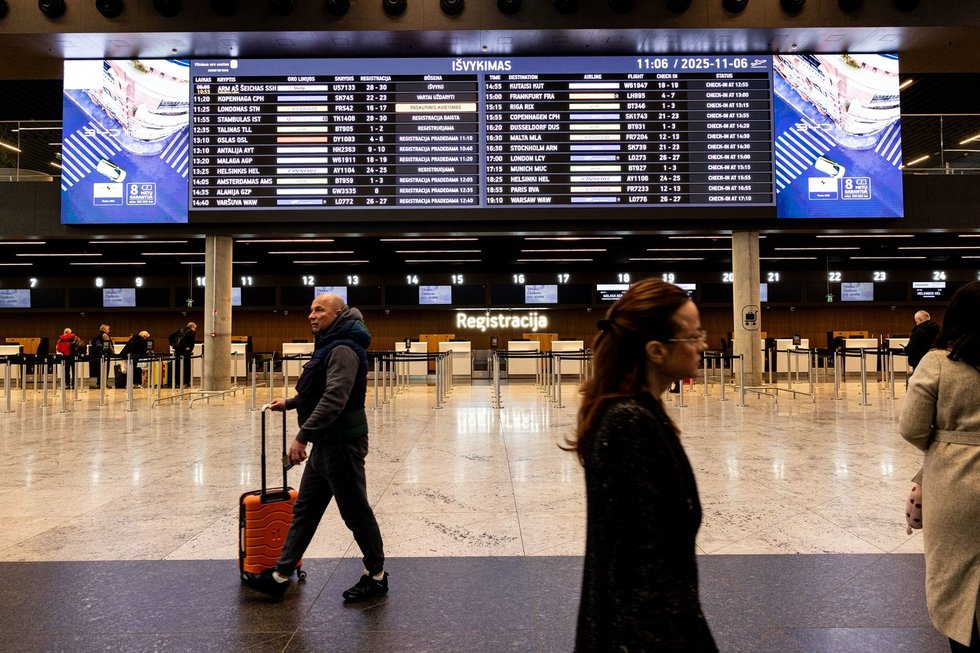 Vilniaus oro uostas (Paulius Peleckis/ BNS nuotr.)