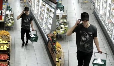 Po vagystės iš parduotuvės Kauno policija ieško šio vyro