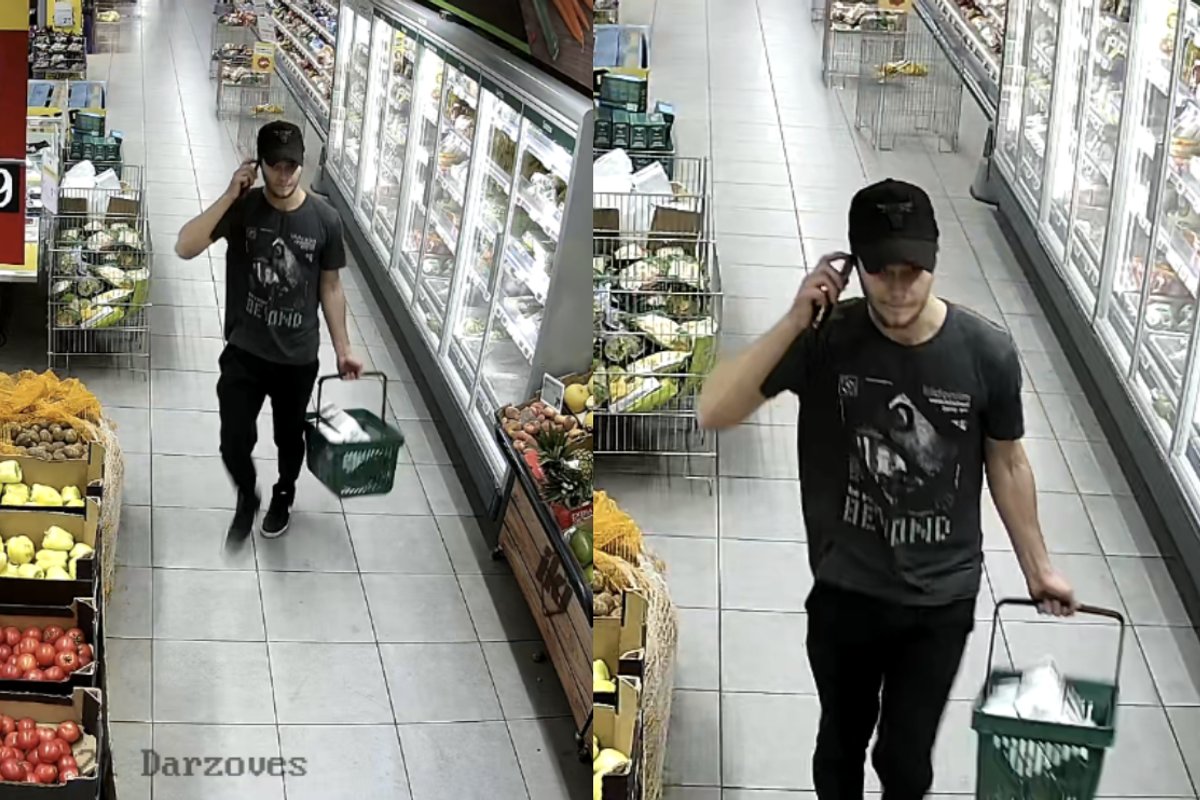 Po vagystės iš parduotuvės Kauno policija ieško šio vyro