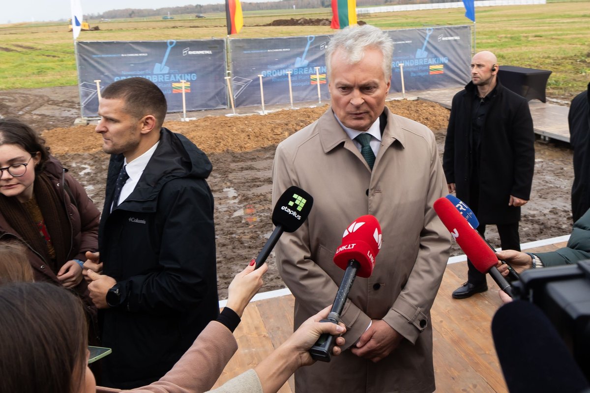 Nausėda – apie Kauno kandidatūrą į KAM vadovus, Kultūros ministeriją ir „Rheinmetall“ amunicijos gamyklą